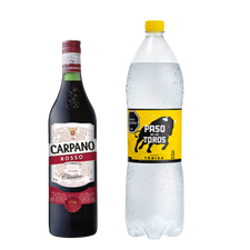 Vermouth Carpano Rosso 950ml + PDT Tónica 1.5L Regular o Sin Azúcar