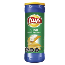 Lays Stax Crema y Cebolla 156g