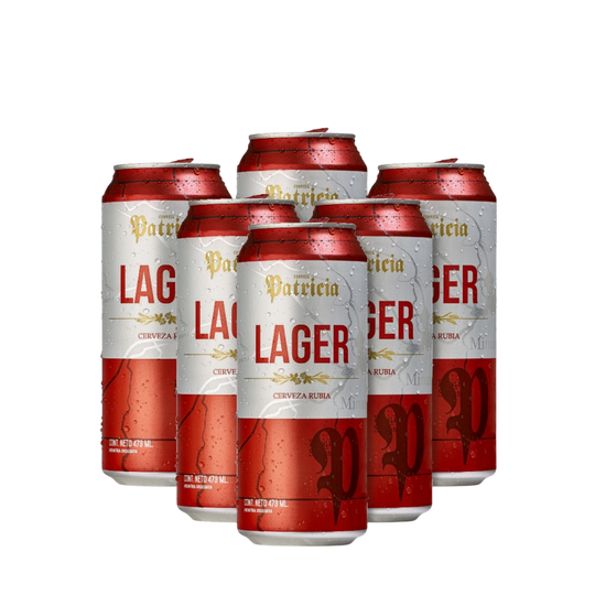 lleva 6 paga 5 Patricia lager 473ml