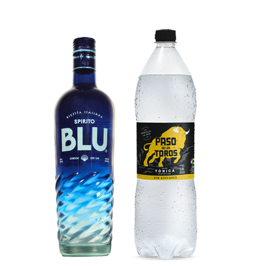 Gin Spirito Blu 700cc + tónica PDT 1,5