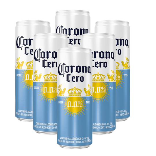6 Corona 0,0 lata 350ml