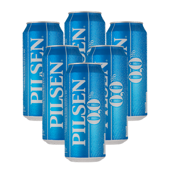 6 Pilsen 0,0% lata 473ml