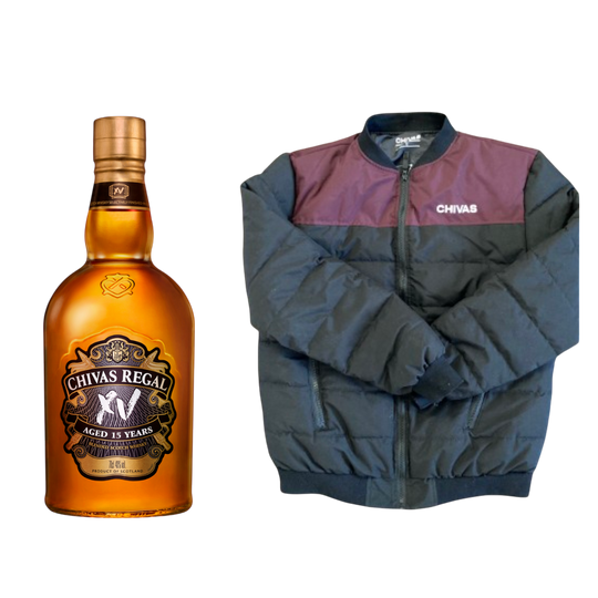 Chivas XV 15 años 750ml + Campera Chivas