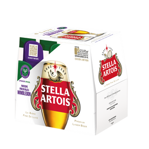 6x5 Stella Artois edición Wimbledon 473ml