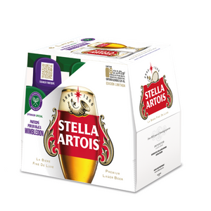 6x5 Stella Artois edición Wimbledon 473ml