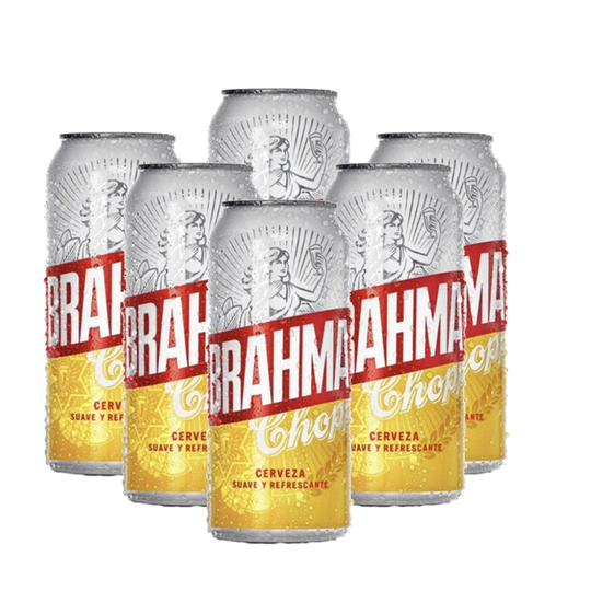 6 Brahma lata 473ml