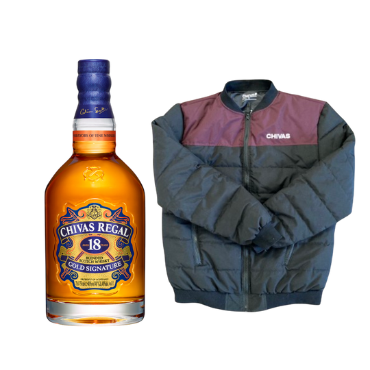 Chivas 18 años 750ml + Campera Chivas