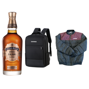 Chivas Ultis XX 750 ml + Mochila Chivas + Campera Chivas