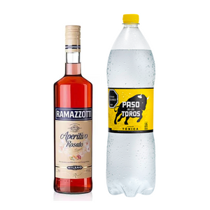 Ramazzotti Rosato + Tónica PDT 1.5 Regular o Sin Azúcar de REGALO!