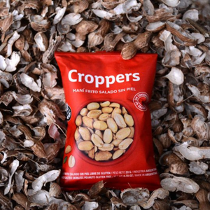 Mani pelado con sal Croppers 100gr