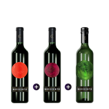 3 Variedades vino Novecento