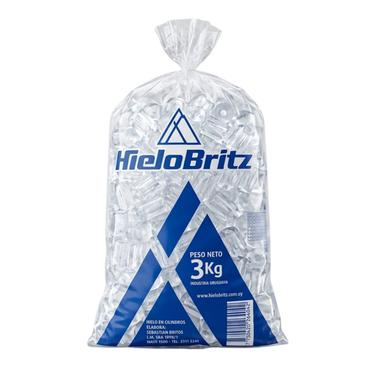 Hielo Britz Bolsa 3Kg