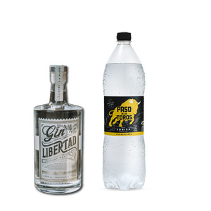 Gin Libertad 750ml + Tónica PDT 1.5lt Regular o Sin Azucar