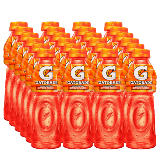 24 Gatorade citrus punch 500CC