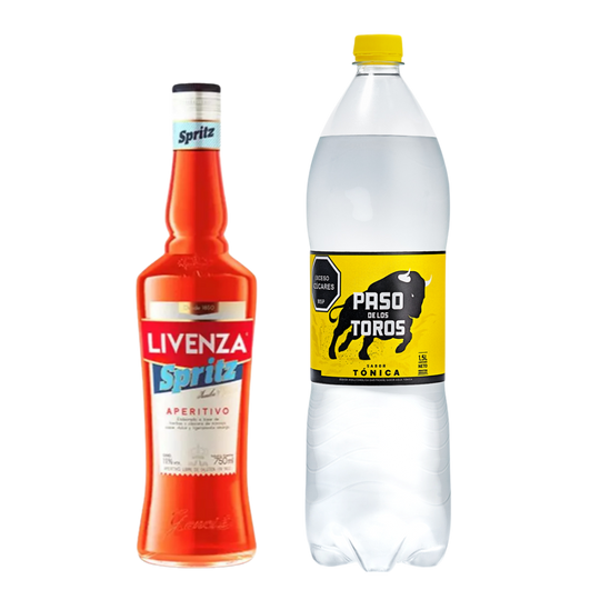 Livenza Spritz  750ml + Tonica PDT 1.5 Regular o Sin Azucar
