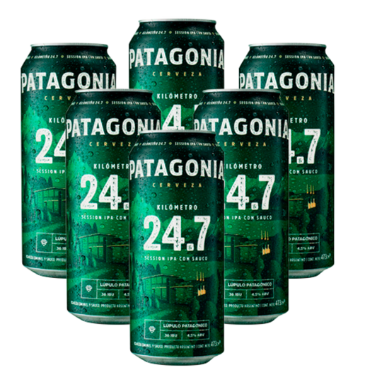 6 Patagonia 24.7 IPA 473ml