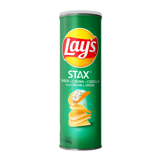 Lays Stax Crema y Cebolla 134g