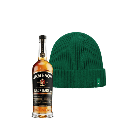 Jameson Black Barrel 750ml + gorro