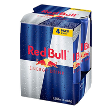 Pack Red Bull 250ml x 4 unidades