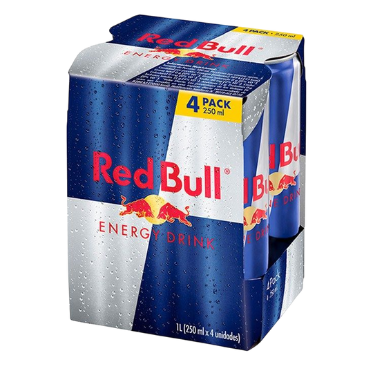 Pack Red Bull 250ml x 4 unidades
