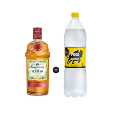Gin Tanqueray Sevilla  700ml + Tónica PDT Regular o Sin Azucar  1.5L