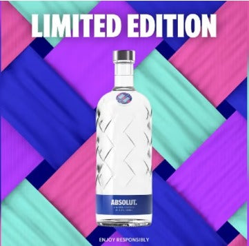 Vodka Absolut 750 ml Botella Limited Edition