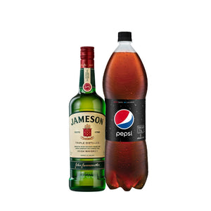 Jameson 1lt + Pepsi 2lt Regular o Black