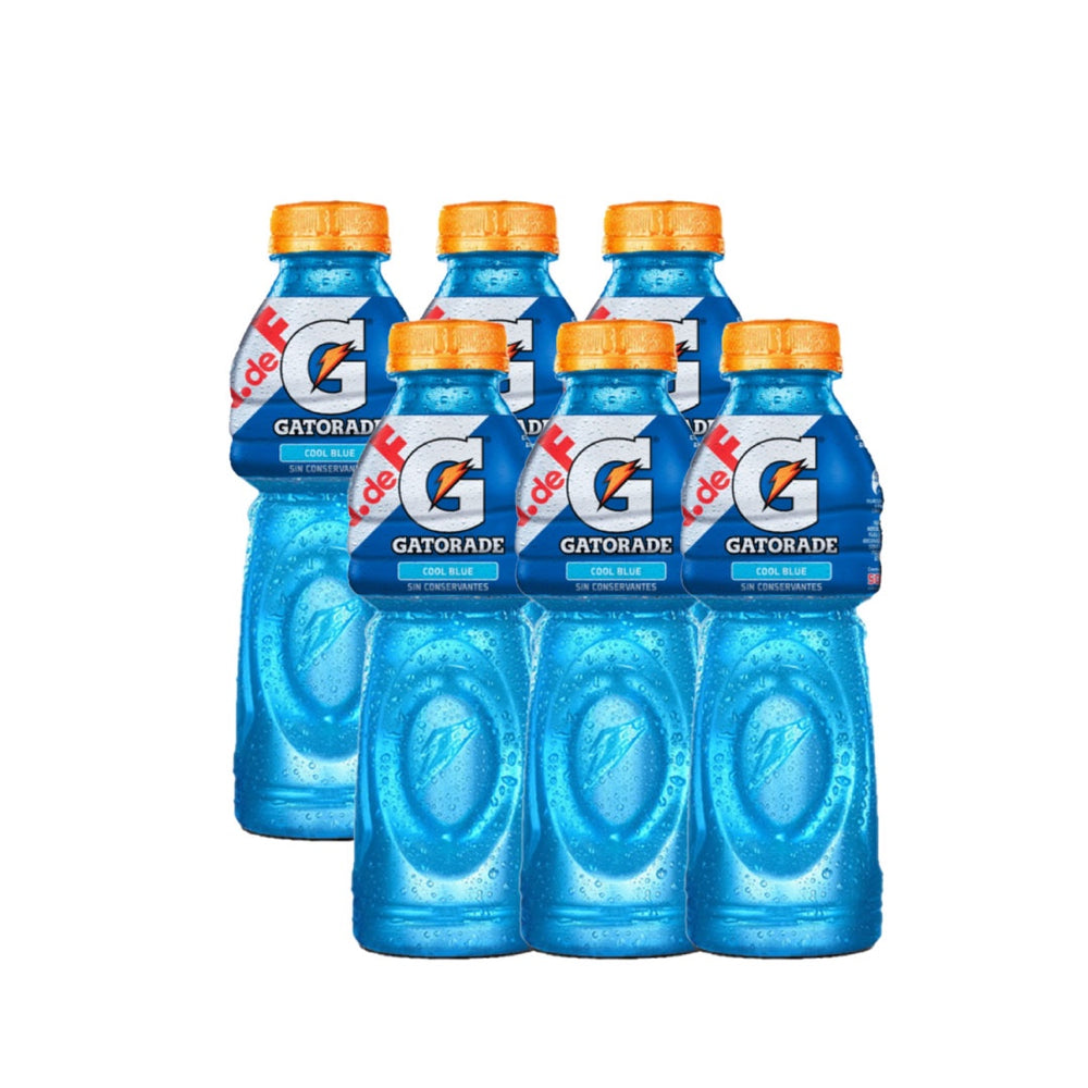 6x4 Gatorade Cool Blue EDICION NACIONAL 500ml