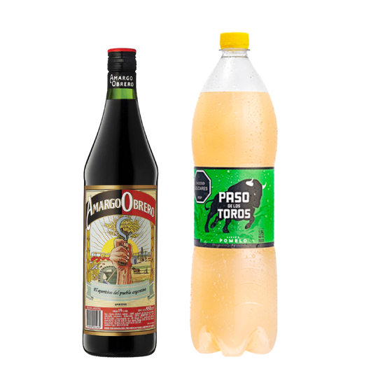 Amargo Obrero 750ml + PDT pomelo 1,5