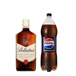 Ballantines 1lt + Pepsi 2lt Regular o Black