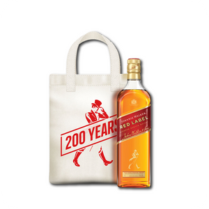 Johnnie Walker Red Label 1L+ Bolsa 200 años de regalo !