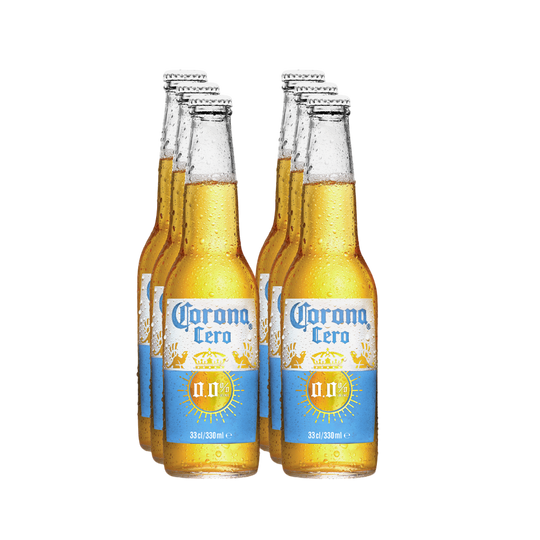 Corona 0,0 330ml lleva 6 paga 5