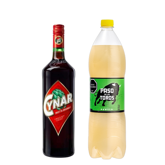 Cynar 750 ml + Pomelo PDT 1.5 Regular o Sin azúcar