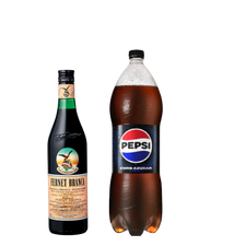 1 Fernet Branca 750ml + 1 Pepsi Black 2 L
