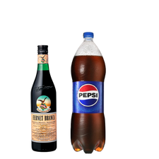 1 Fernet Branca 750ml + 1 Pepsi Regular 2 L