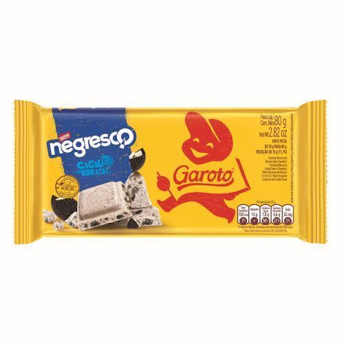 Tableta Garoto Negresco Chocolate blanco & Cookie 80gr
