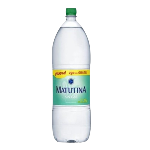 Agua Matutina sin gas 2.5L