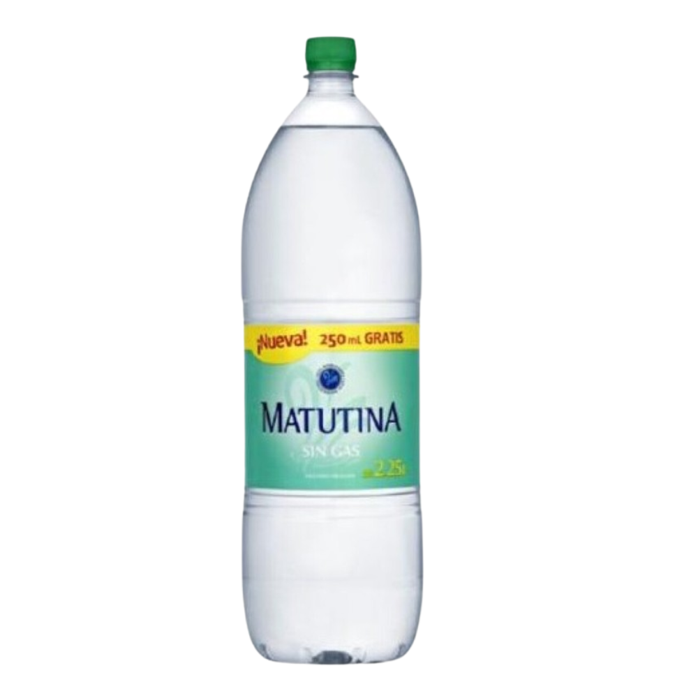 Agua Matutina sin gas 2.5L