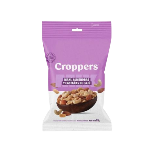 Mix mani/almendra/castaña  Croppers 85gr