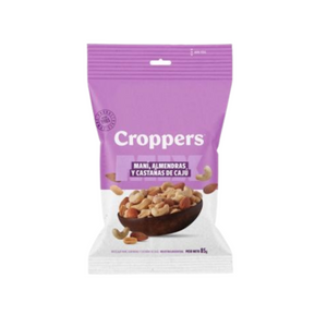 Mix mani/almendra/castaña  Croppers 85gr