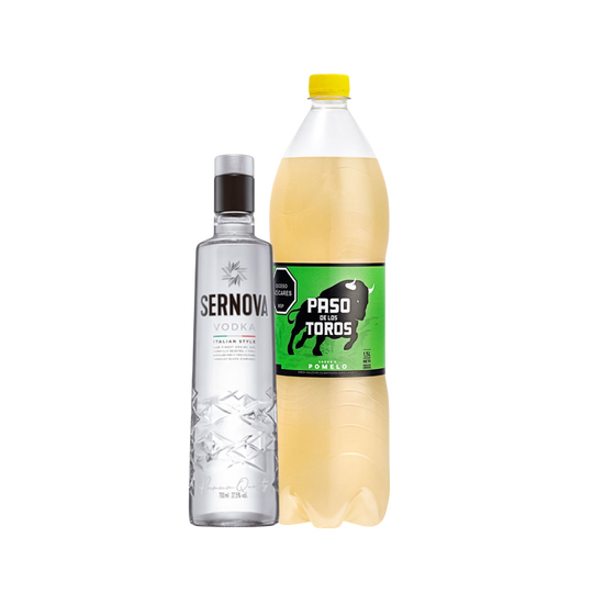 Vodka Sernova + PDT Pomelo 1.5 regular o Light