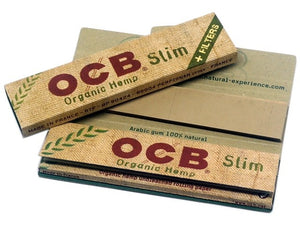 Hojillas OCB 32 slim Hemp + filtros