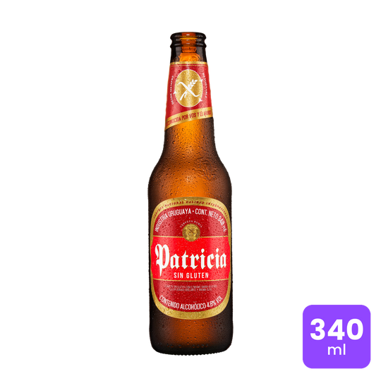 Patricia Retornable Sin Gluten 340ml