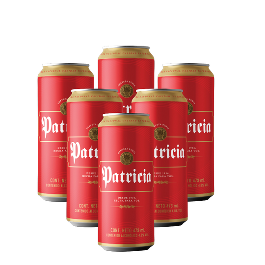lleva 6 paga 5 Patricia lager 473ml