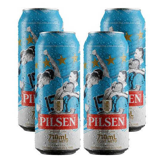 Pilsen lata 710 Lleve 4 pague 3
