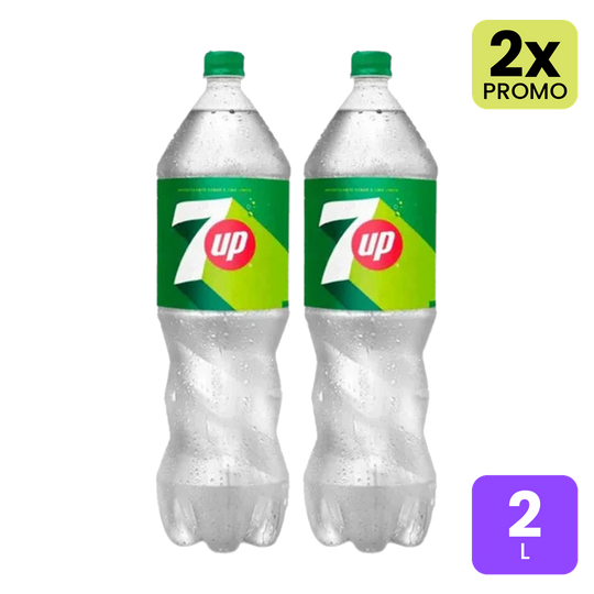 PROMO 2 x 7Up Sin Azúcares 2L