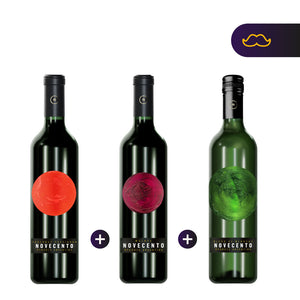3 Variedades vino Novecento