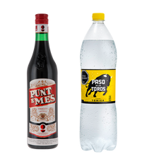 Vermouth Punt E Mes 750ml + Tónica PDT 1.5 Regular o Sin Azúcar