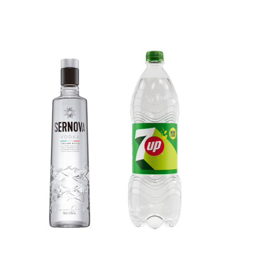 Vodka Sernova + 7up 1.5L