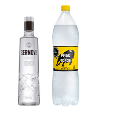 Vodka Sernova 700ml + Tónica  PDT 1.5 Regular o Sin Azúcar